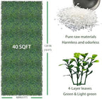Artificial Ivy Privacy Screen Fence Panel, Gradient Green 48X120 in, alternate view 2