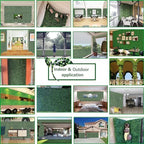 Artificial Ivy Privacy Screen Fence Panel, Gradient Green 48X120 in, alternate view 6