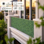 Artificial Ivy Privacy Screen Fence Panel, Gradient Green 72X144 in, alternate view 4