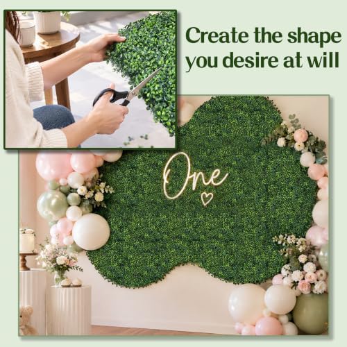 Artificial Ivy Privacy Screen Fence Panel, Gradient Green 96X120 in, alternate view 6