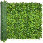 Artificial Ivy Privacy Screen Fence Panel, Grass Green 48 X120 in