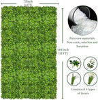 Artificial Ivy Privacy Screen Fence Panel, Grass Green 72 X144 in, alternate view 2