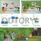 Artificial Ivy Privacy Screen Fence Panel, Grass Green 72 X144 in, alternate view 6