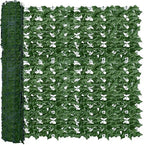 Artificial Ivy Privacy Screen Fence Panel, Green 4 FT X 50 FT