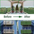 Artificial Ivy Privacy Screen Fence Panel, Green 4 FT X 50 FT, alternate view 4