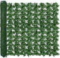 Artificial Ivy Privacy Screen Fence Panel, Green 40 X 120 in