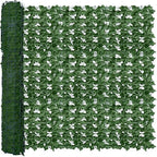 Artificial Ivy Privacy Screen Fence Panel, Green 5 FT X 20 FT