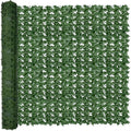 Artificial Ivy Privacy Screen Fence Panel, Green 6 FT X 20 FT