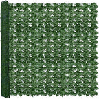 Artificial Ivy Privacy Screen Fence Panel, Green 60X120 in