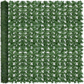 Artificial Ivy Privacy Screen Fence Panel, Green 72 X 144 in
