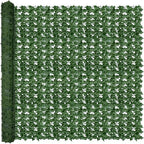 Artificial Ivy Privacy Screen Fence Panel, Green 80 X 120 in