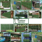 Artificial Ivy Privacy Screen Fence Panel, Green 80 X 120 in, alternate view 5
