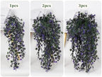 Artificial Ivy Vine Fake Hanging Plants Plastic Trailing Greenery, alternate view 4