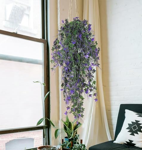 Artificial Ivy Vine Fake Hanging Plants Plastic Trailing Greenery, alternate view 6