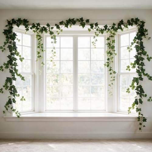 Artificial Ivy Vines, 6 Strands Lifelike Fake Silk Ivy Garland, alternate view 5