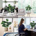 Artificial Large Palm Leaves Tree Plants 29in UV Resistant Greenery, alternate view 4