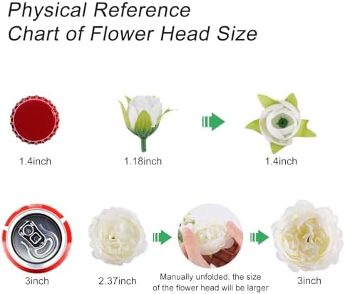 Artificial Peonies Silk Flowers, Faux Peony Bouquet 6 Bundles Florals Arrangements Decor for Farmhouse Home Boho, alternate