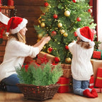 Artificial Pine Branches for Christmas Decoration 80 Pcs, Green in Green, alternate view 4
