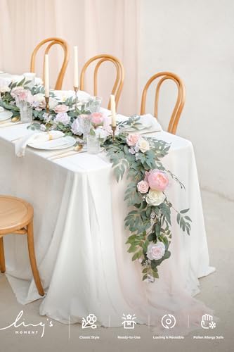 Artificial Pink Flowers Combo, Cream & Blush, Deluxe in Pk-cream & Blush, alternate view 4