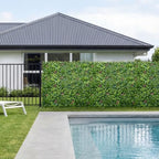 Artificial Plant Wall, 16PCS 20 x 20 in Artificial Boxwood Panels, Greenery Backdrop Privacy Hedge Fence with, alternate view