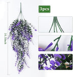Artificial Plants Fake Eucalyptus Plants Faux Hanging Vines Outdoor, alternate view 3