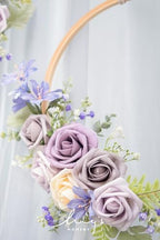 Artificial Roses, Dusty Violet & Pale Lavender, 3 Inch 50 Pcs in Pr- Dusty Violet & Pale Lavender, alternate view 4