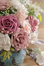 Artificial Roses, Mauve, 3 Inch 50 Pcs in Pk- Mauve, alternate view 4