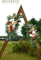 Artificial Wedding Arch Flowers Kit(Pack of 2) for Wedding Arch, Bridal Shower, Ceremony and Reception Backdrop, alternate