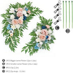 Artificial Wedding Arch Flowers Kit(Pack of 2) for Wedding Arch, Bridal Shower, Ceremony and Reception Backdrop, alternate