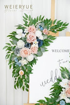Artificial Wedding Arch Flowers Kit(Pack of 2) for Wedding Arch, Bridal Shower, Ceremony and Reception Backdrop, alternate