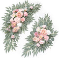 Artificial Wedding Arch Flowers Kit(Pack of 2) for Wedding Arch, Bridal Shower, Ceremony and Reception Backdrop