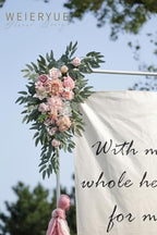 Artificial Wedding Arch Flowers Kit(Pack of 2) for Wedding Arch, Bridal Shower, Ceremony and Reception Backdrop, alternate
