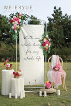 Artificial Wedding Arch Flowers Kit(Pack of 2) for Wedding Arch, Bridal Shower, Ceremony and Reception Backdrop, alternate