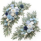 Artificial Wedding Arch Flowers Kit(Pack of 2) for Wedding Arch, Bridal Shower, Ceremony and Reception Backdrop