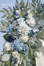 Artificial Wedding Arch Flowers Kit(Pack of 2) for Wedding Arch, Bridal Shower, Ceremony and Reception Backdrop, alternate