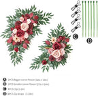 Artificial Wedding Arch Flowers Kit(Pack of 2) for Wedding Arch, Bridal Shower, Ceremony and Reception Backdrop, alternate