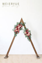 Artificial Wedding Arch Flowers Kit(Pack of 2) for Wedding Arch, Bridal Shower, Ceremony and Reception Backdrop, alternate