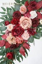 Artificial Wedding Arch Flowers Kit(Pack of 2) for Wedding Arch, Bridal Shower, Ceremony and Reception Backdrop, alternate