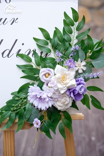 Artificial Wedding Arch Flowers Kit(Pack of 2) for Wedding Decor Ceremony and Reception Backdrop Decoration, alternate view 4