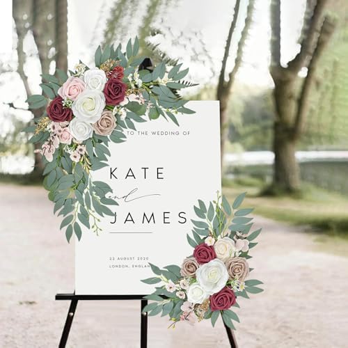 Artificial Wedding Arch Flowers of 2, alternate view 6