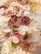 Artificial Wedding Arch Flowers with Chiffon Runner, Pack of 3, alternate view 6