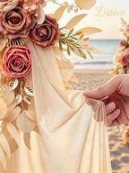 Artificial Wedding Arch Flowers with Chiffon Runner, Pack of 3, alternate view 7