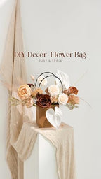 Artificial Wedding Fall Flowers Deluxe Combo, Boho & Sepia in Beg-boho & Sepia, alternate view 5