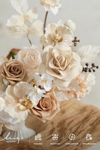 Artificial Wedding Fall Flowers Deluxe Combo, Tawny Beige in Beg-tawny Beige, alternate view 3
