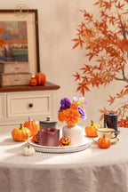 Artificial Wedding Fall Flowers Grand Combo, Burnt Orange Purple in Burnt Orange and Purple, alternate view 6