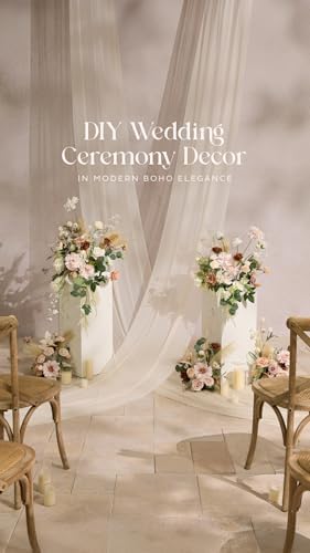 Artificial Wedding Flowers Combo, Beige & Sepia, Deluxe in Beg-beige & Sepia, alternate view 5