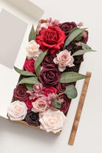 Artificial Wedding Flowers Combo, Burgundy & Pink, Deluxe in Burgundy & Powder Pink, alternate view 6
