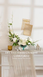 Artificial Wedding Flowers Combo, White & Green, Deluxe in Wht-white & Green, alternate view 4