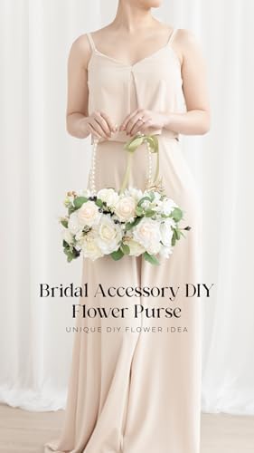 Artificial Wedding Flowers Combo, White & Sage, Deluxe in Wht-white & Sage, alternate view 6