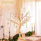 Artificial White Tree Branch for Christmas, Wedding, 31.5 inch in White, alternate view 2